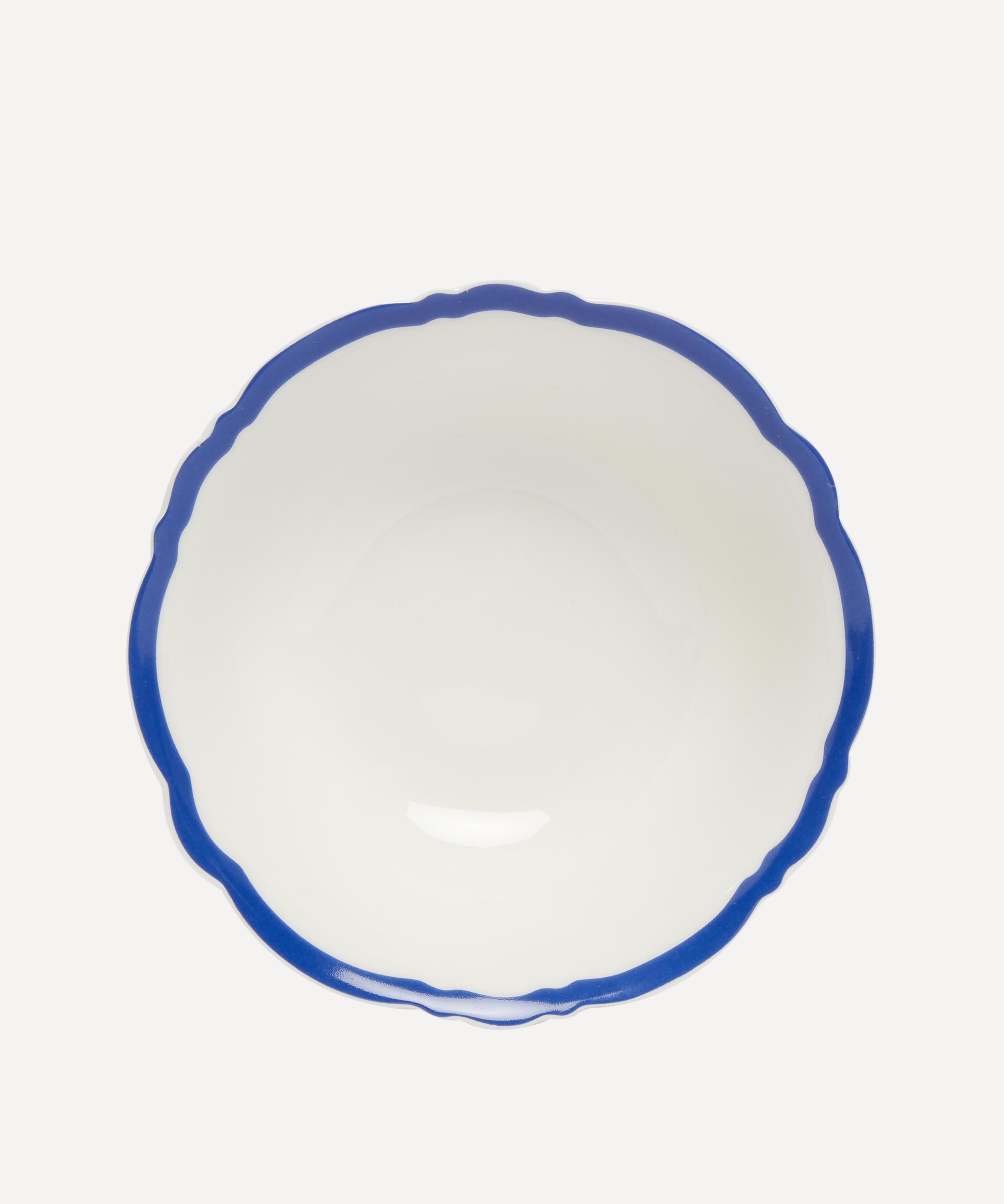 In The Roundhouse - Navy Wave Serving Bowl Set of Four image number 0