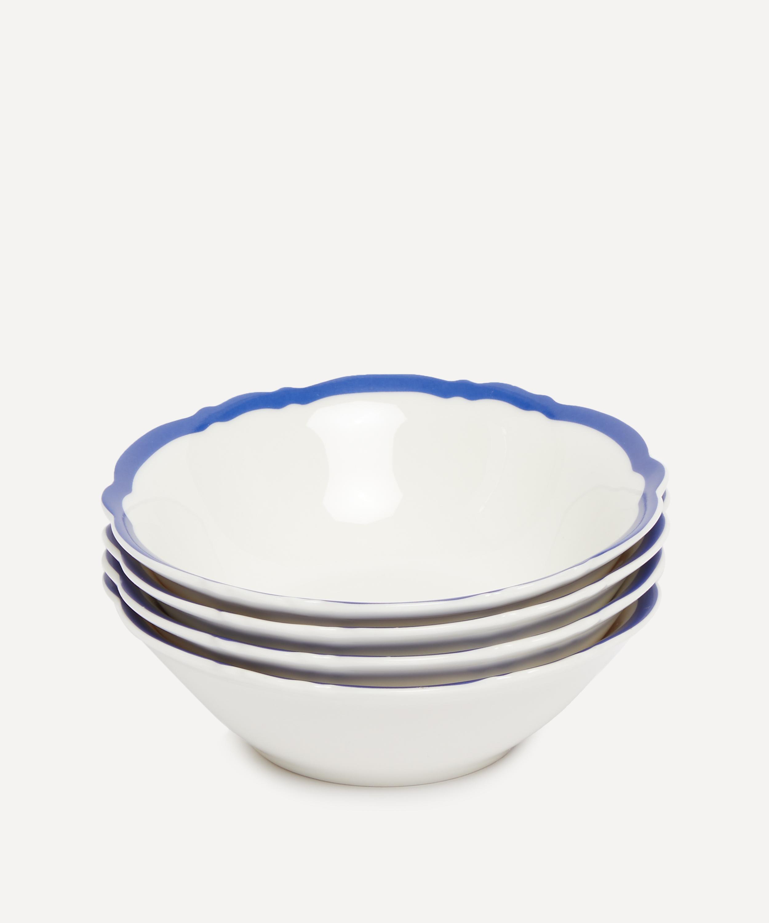 In The Roundhouse - Navy Wave Serving Bowl Set of Four image number 1