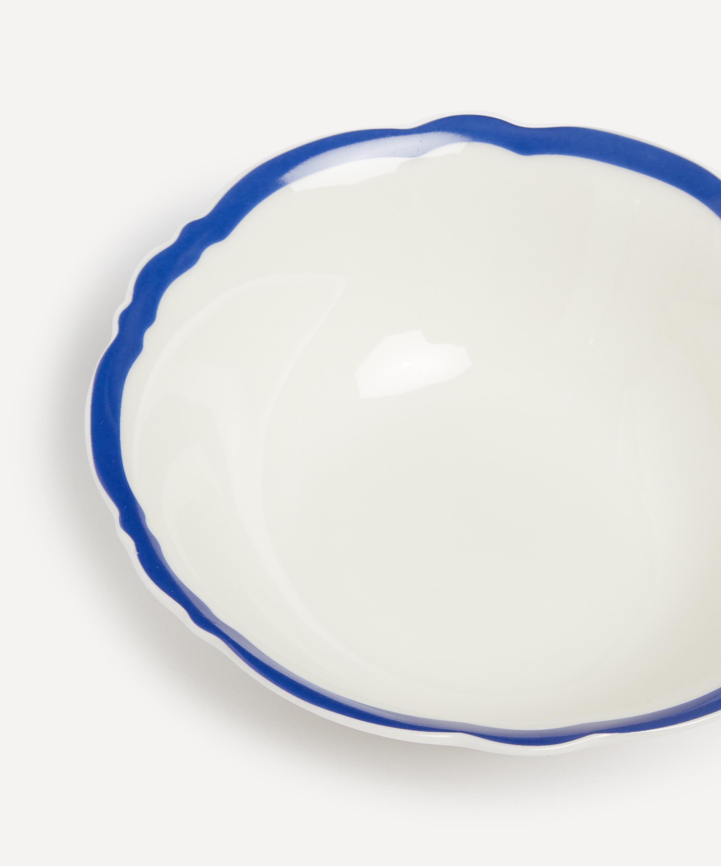 In The Roundhouse - Navy Wave Serving Bowl Set of Four image number 3