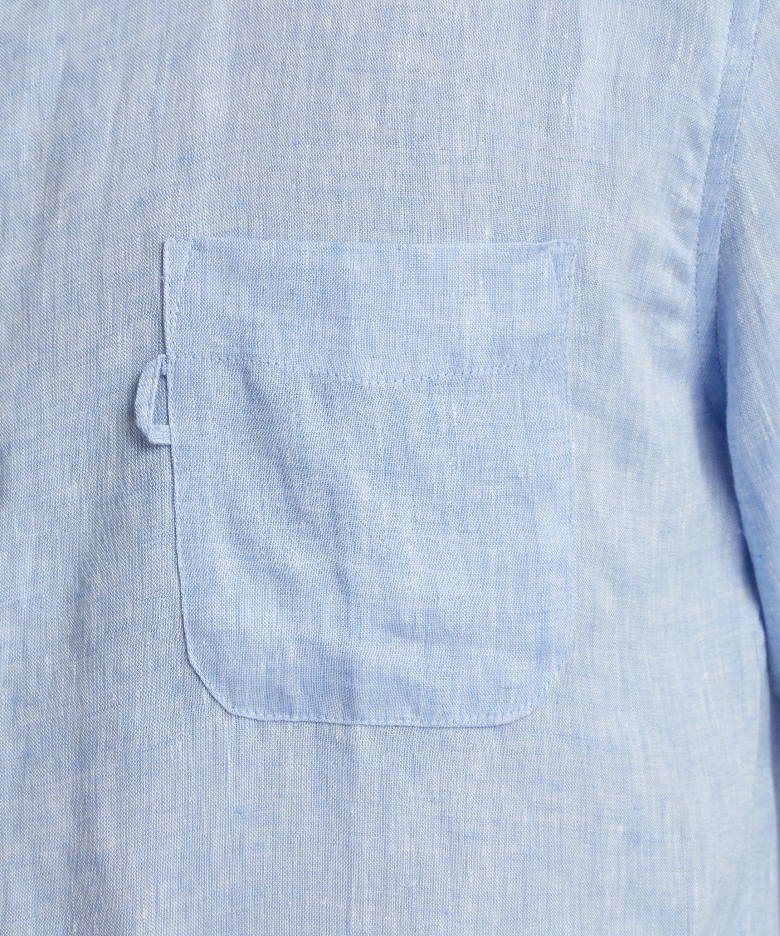 Derek Rose - Monaco Linen Shirt image number 4