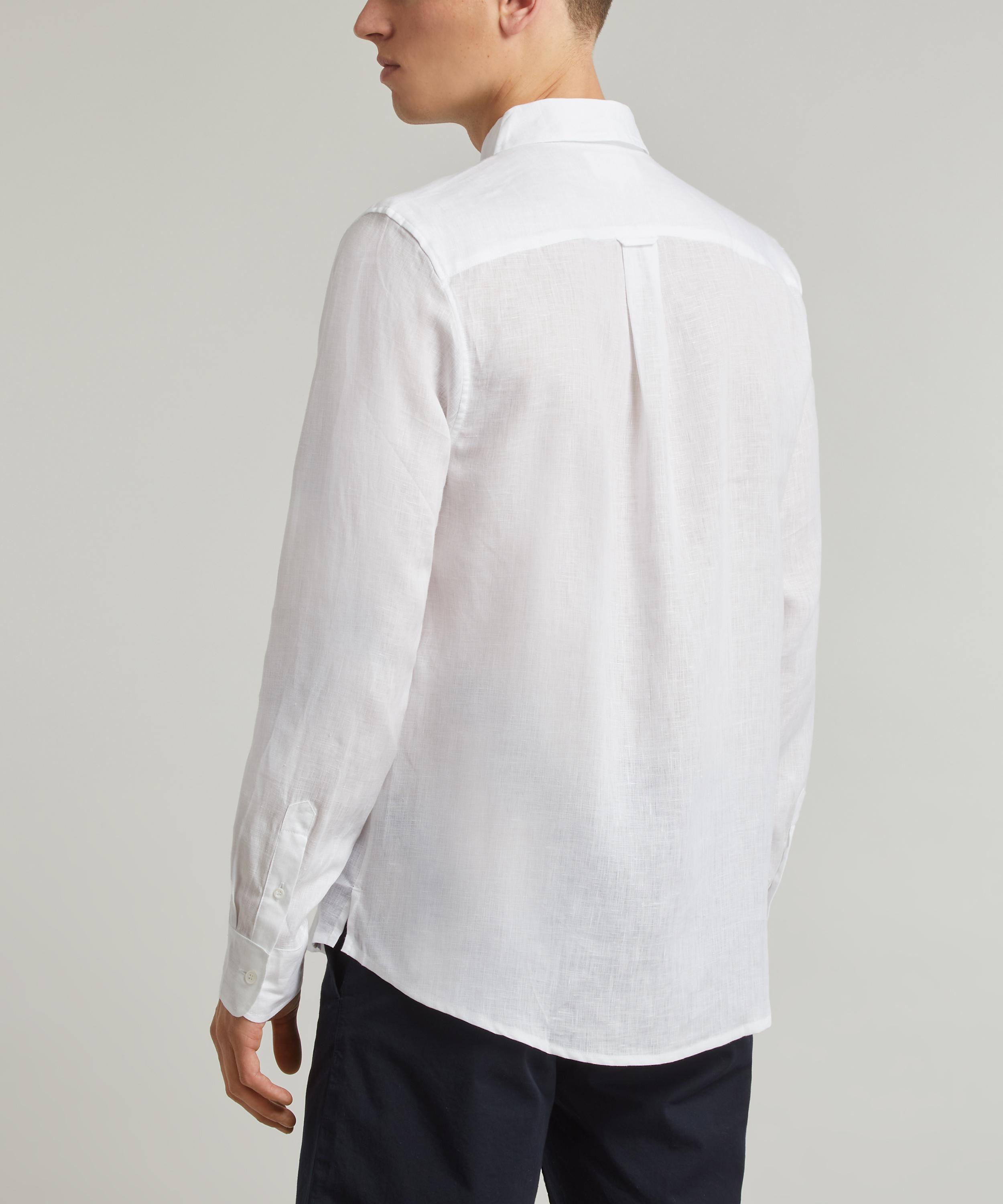 Derek Rose - Monaco Linen Shirt image number 3