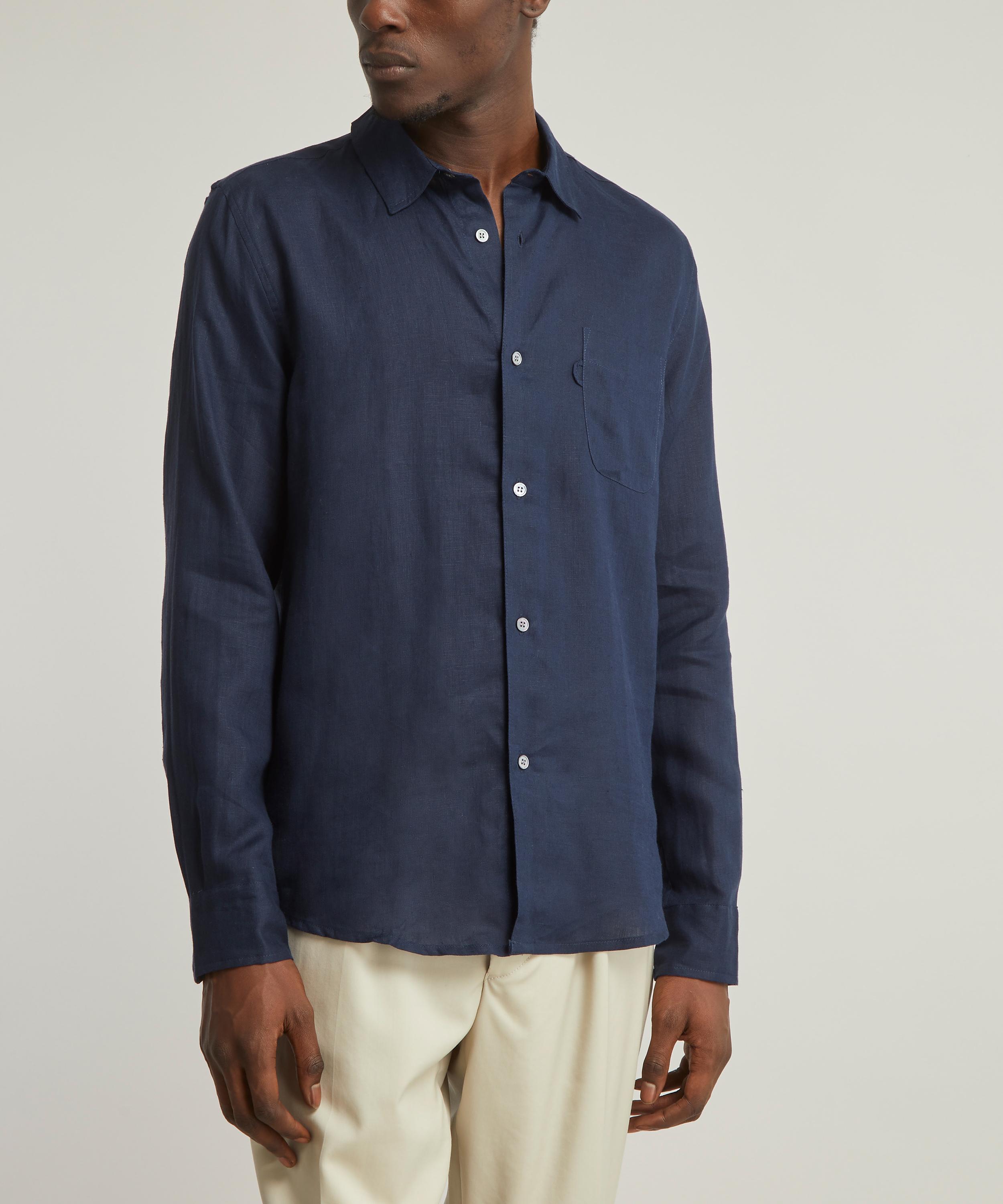 Derek rose hot sale linen shirt