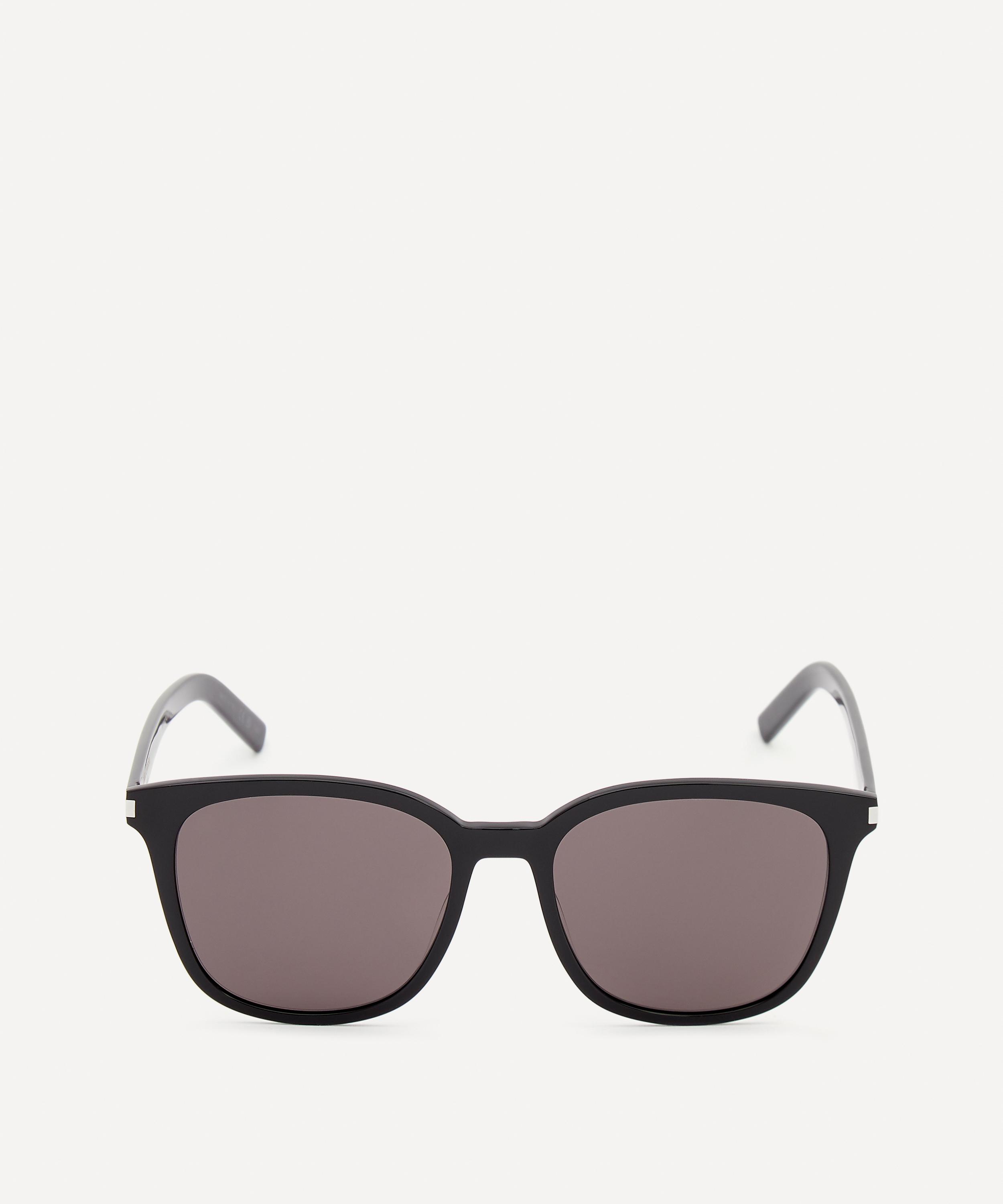 Saint Laurent - Round Acetate Sunglasses image number 0