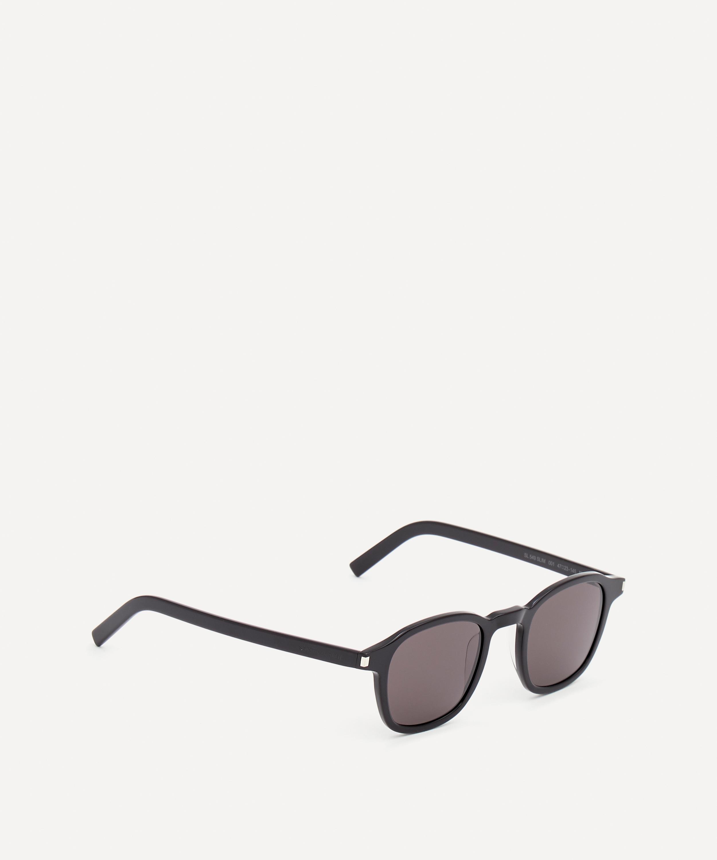 Saint laurent discount round acetate sunglasses