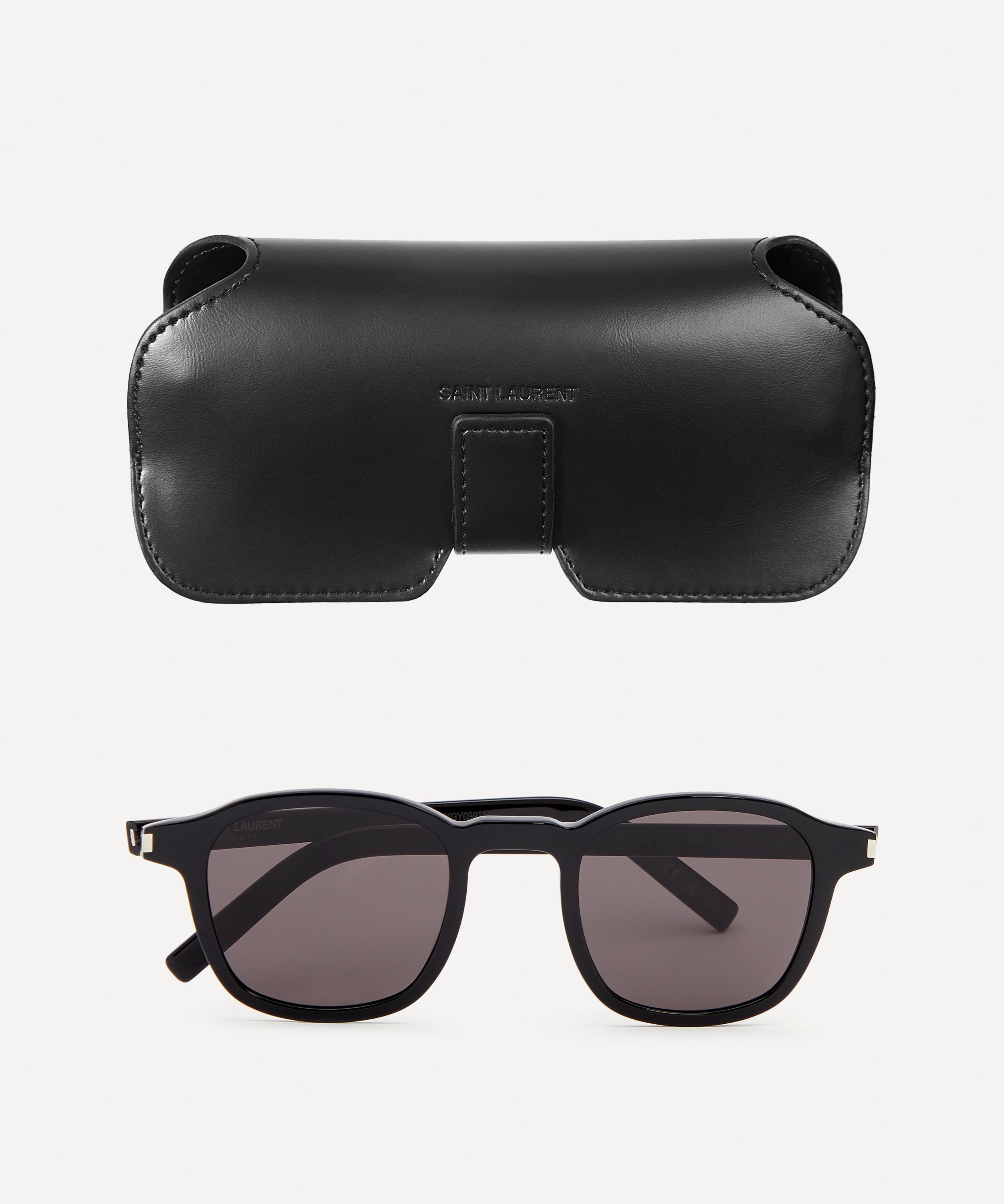 Saint laurent best sale round acetate sunglasses