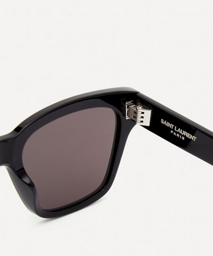 Saint Laurent - Oversized Square Acetate Sunglasses image number 2