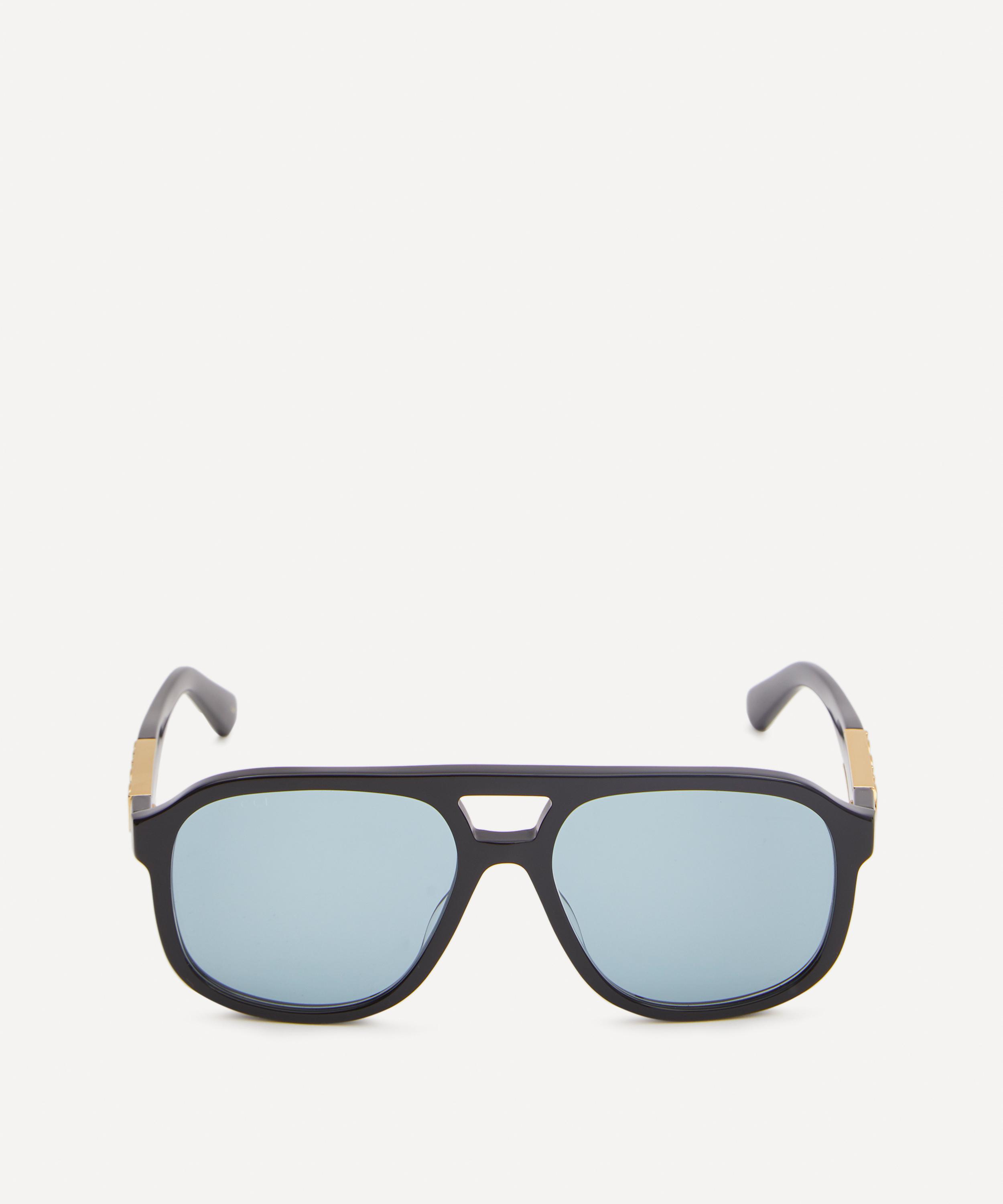 Gucci - Navigator Acetate Aviator Sunglasses image number 0