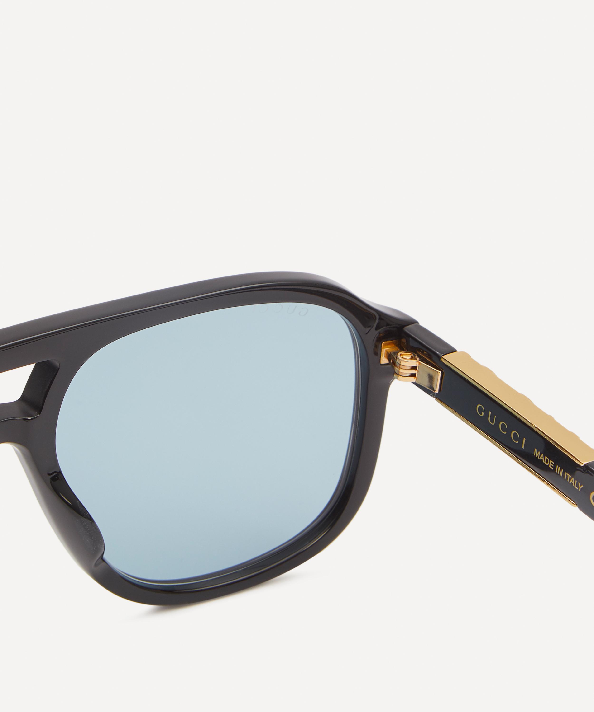 Gucci - Navigator Acetate Aviator Sunglasses image number 2