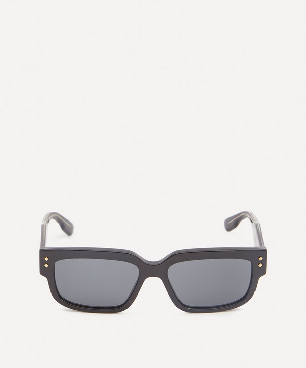 Gucci - Rectangular Acetate Sunglasses image number null