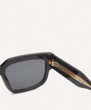 Gucci - Rectangular Acetate Sunglasses image number 2