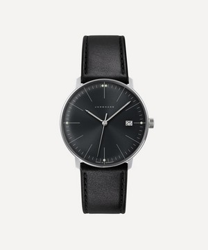 Junghans - Max Bill Minimalist Dark Grey Quartz Watch image number 0