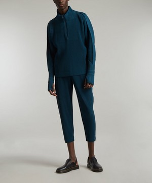 HOMME PLISSÉ ISSEY MIYAKE - MC September Tapered Trousers image number 1
