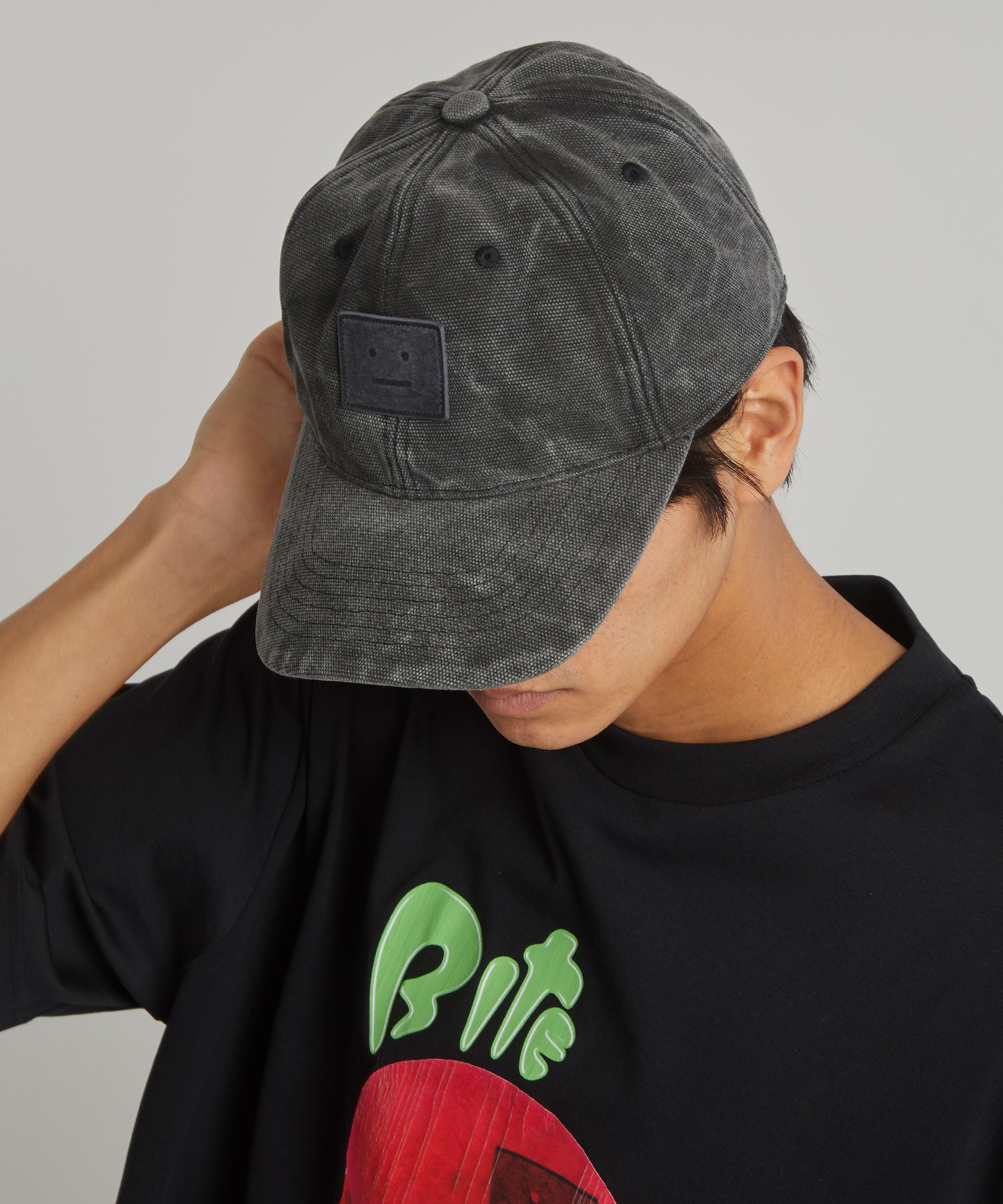 Acne Studios Canvas Face Baseball Cap | Liberty