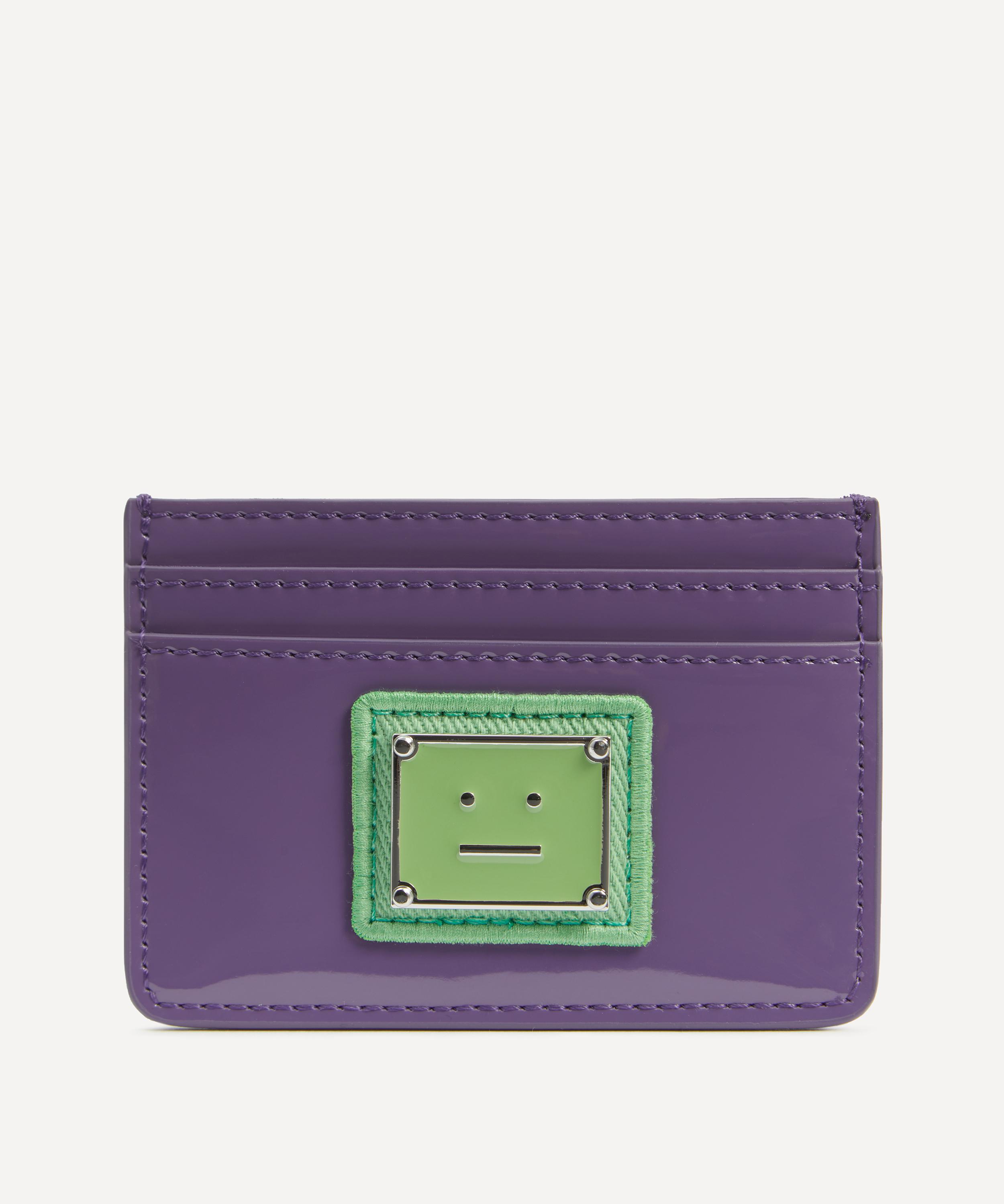 Acne Studios - Face Logo Card Holder image number 0