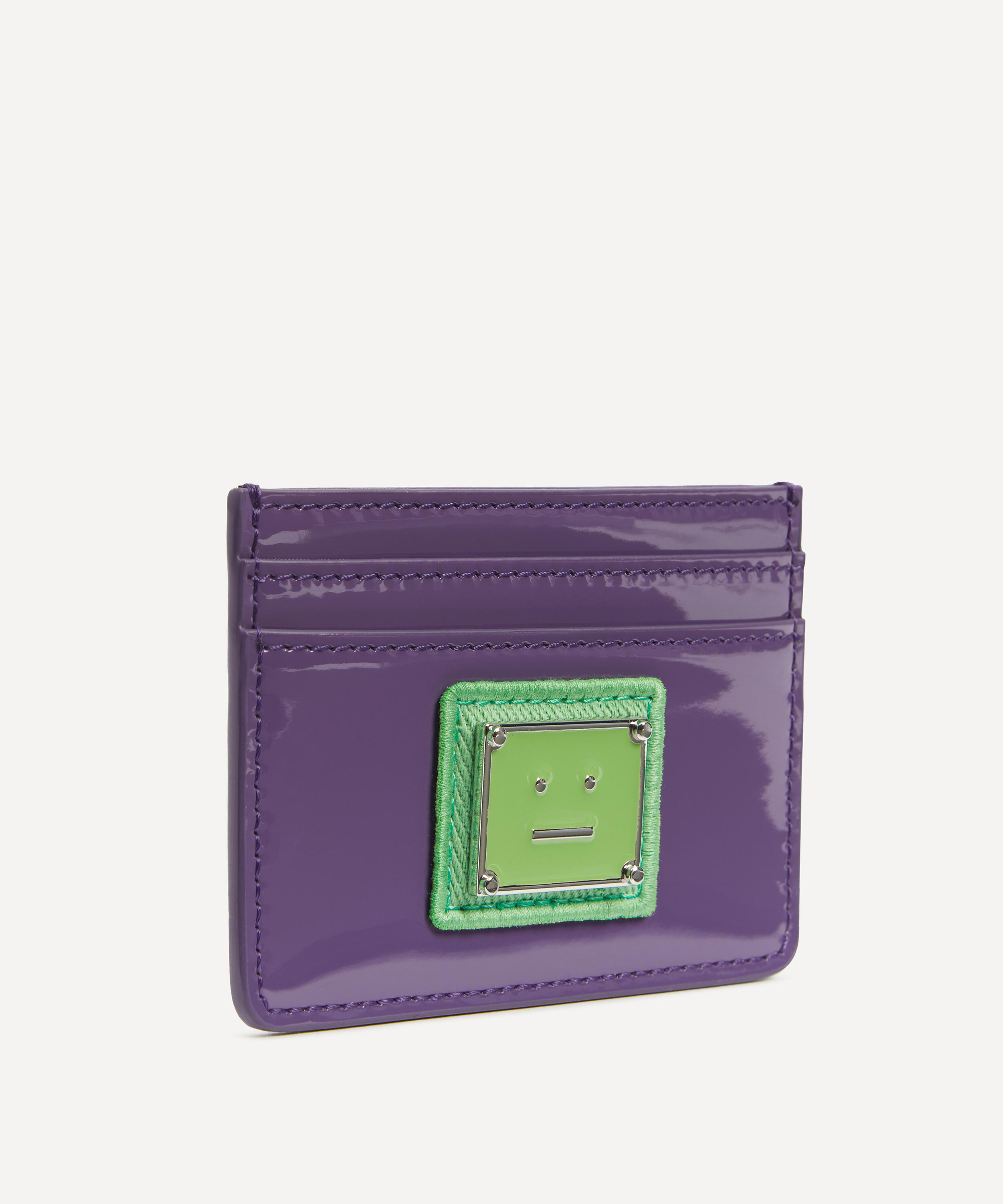 Acne Studios - Face Logo Card Holder image number 1