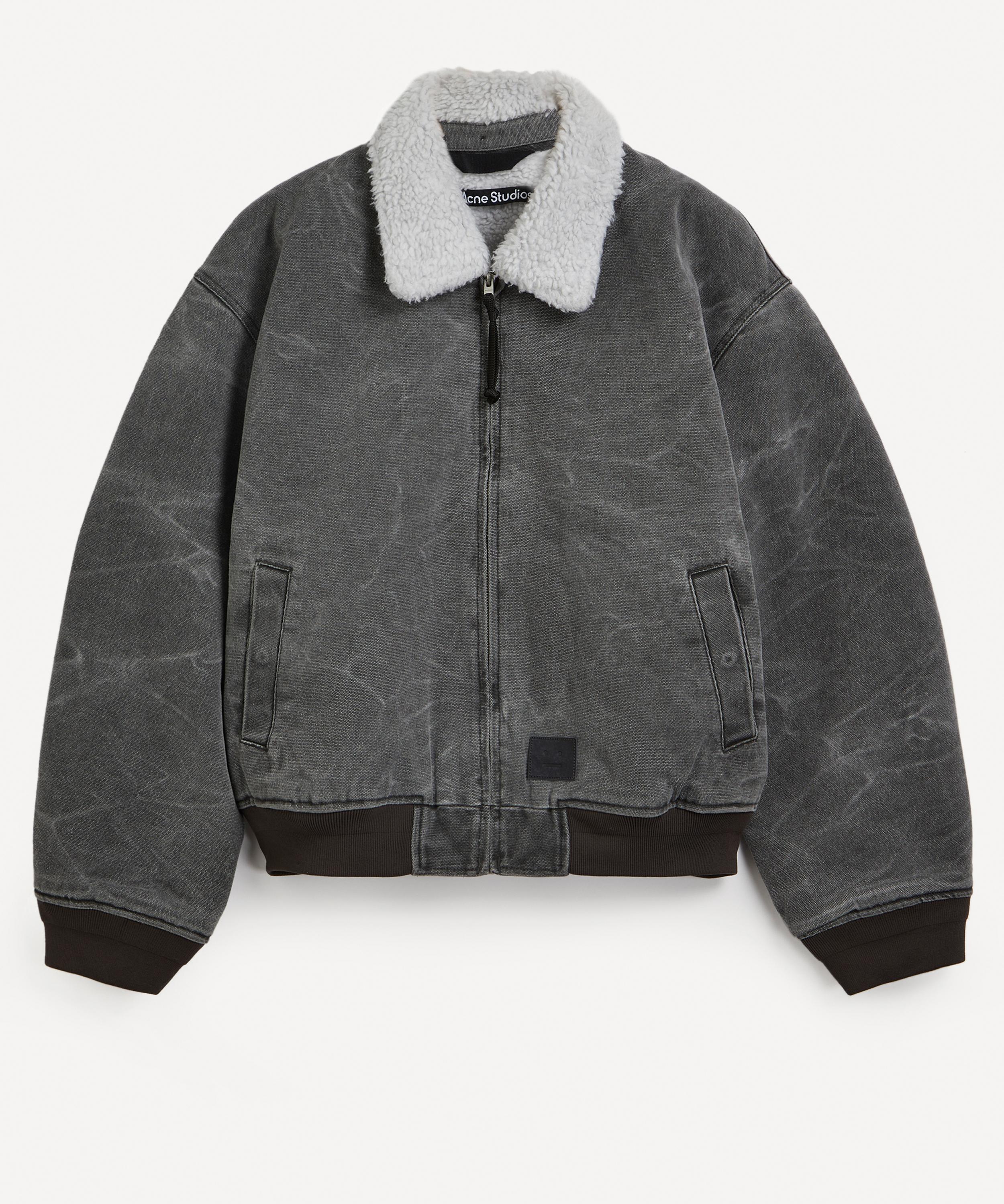 Acne studios sherpa jacket sale