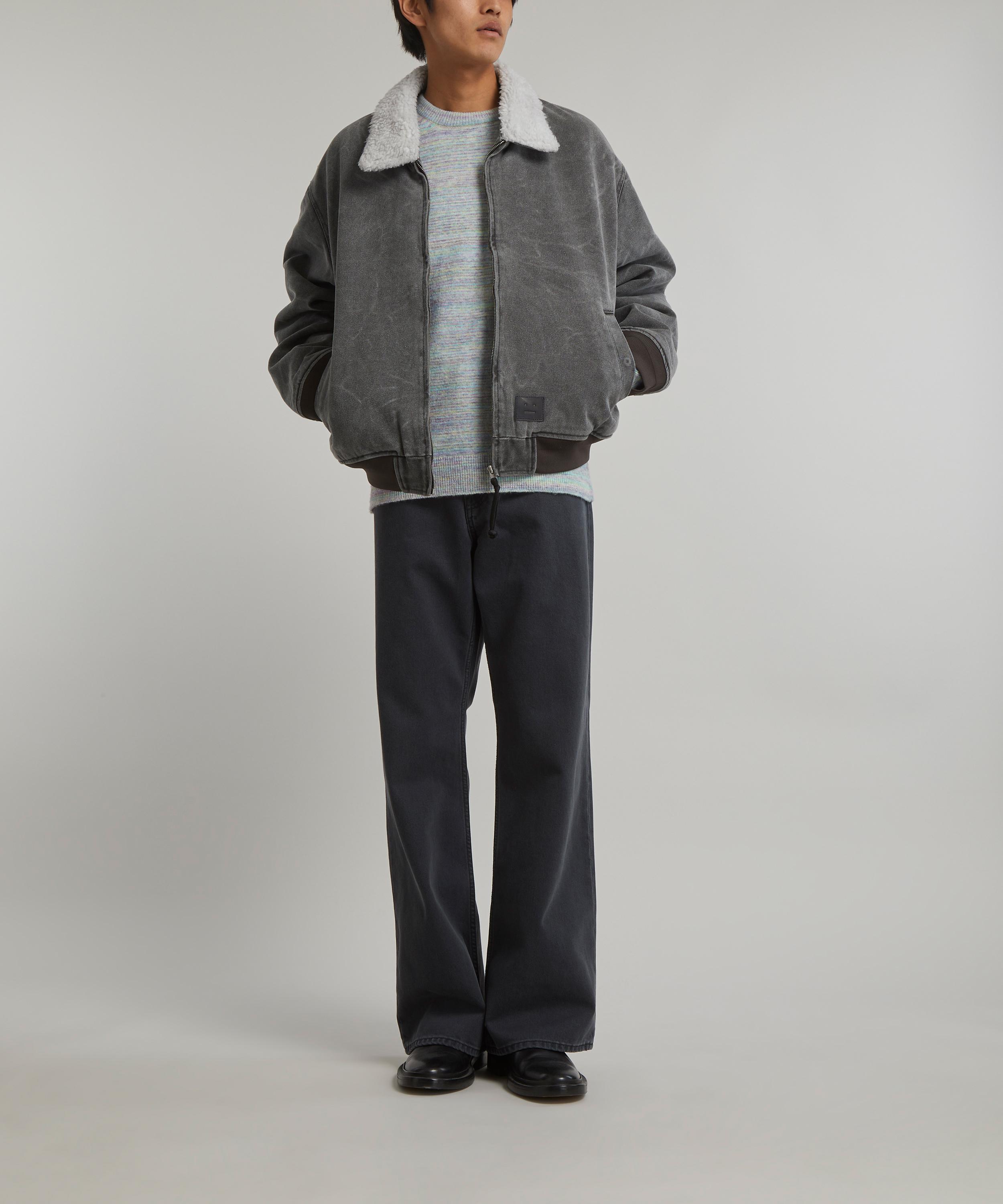 Acne studios long hot sale bomber jacket