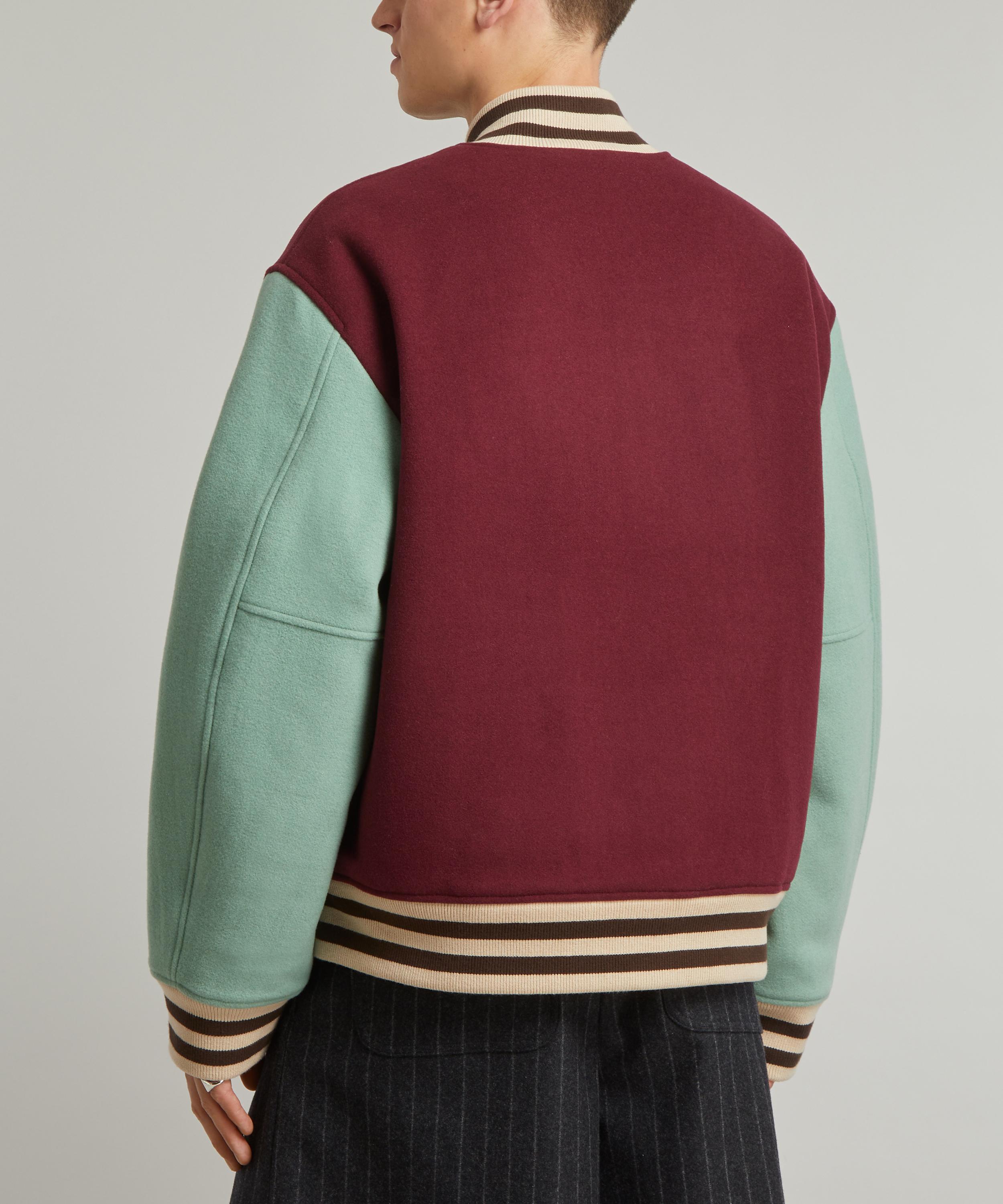 Acne Studios Sapphire-Blue Varsity Jacket