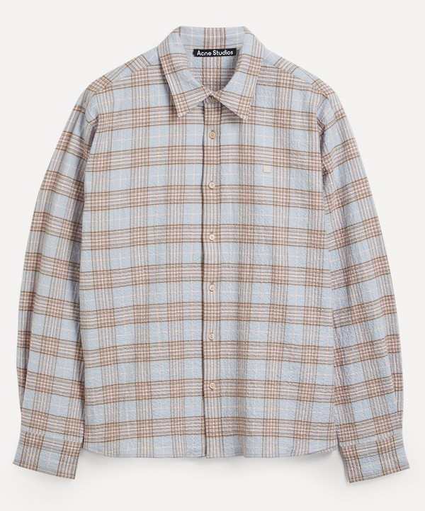 Acne Studios - Check Flannel Shirt image number null