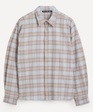 Acne Studios - Check Flannel Shirt image number 0