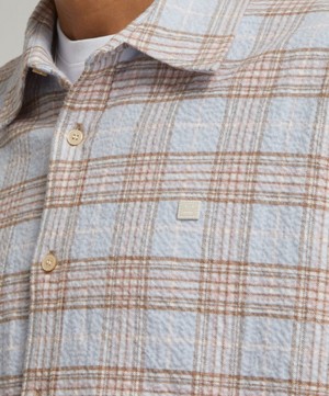 Acne Studios - Check Flannel Shirt image number 4