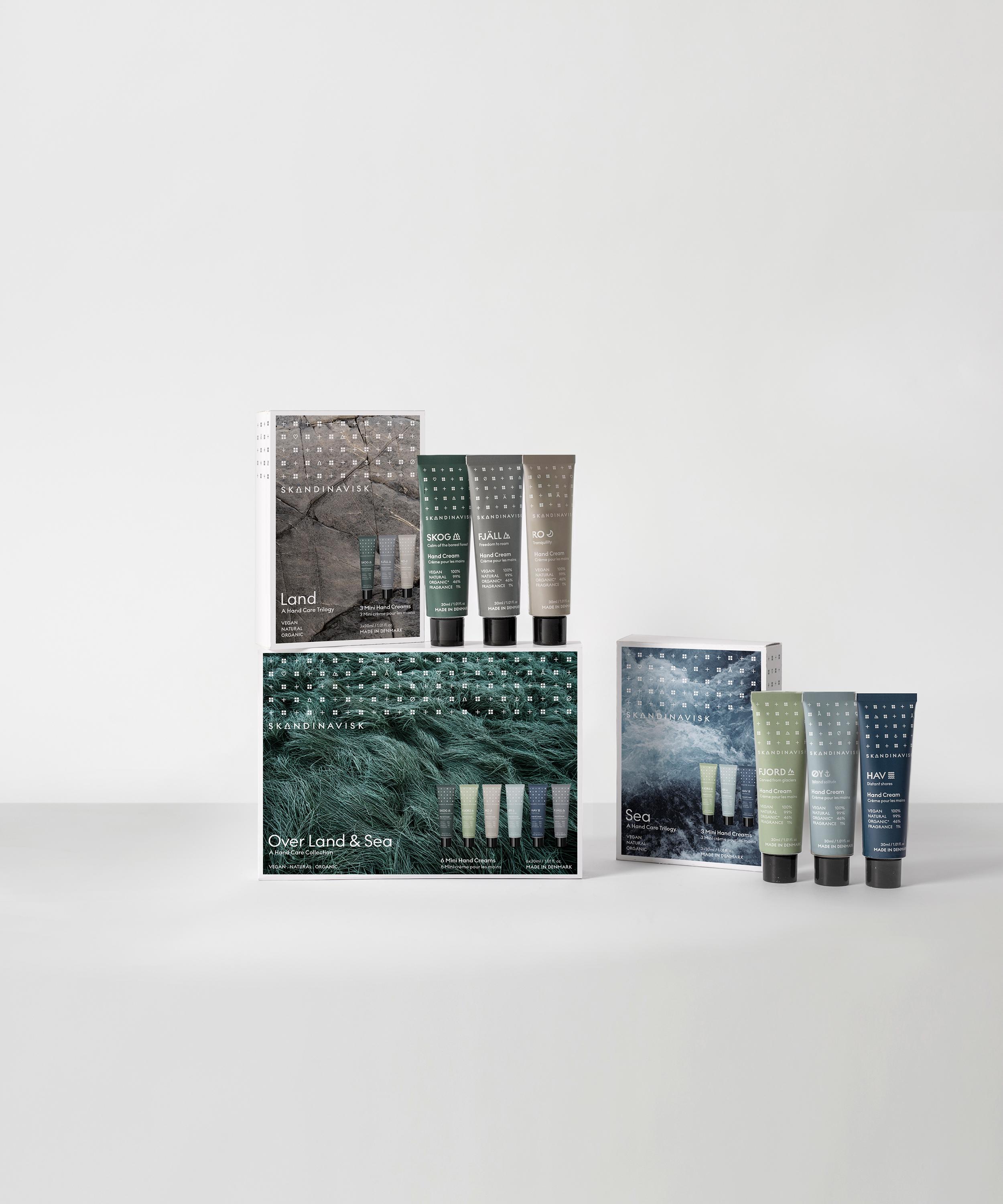 Skandinavisk - OVER LAND & SEA Mini Hand Cream Gift Set image number 2