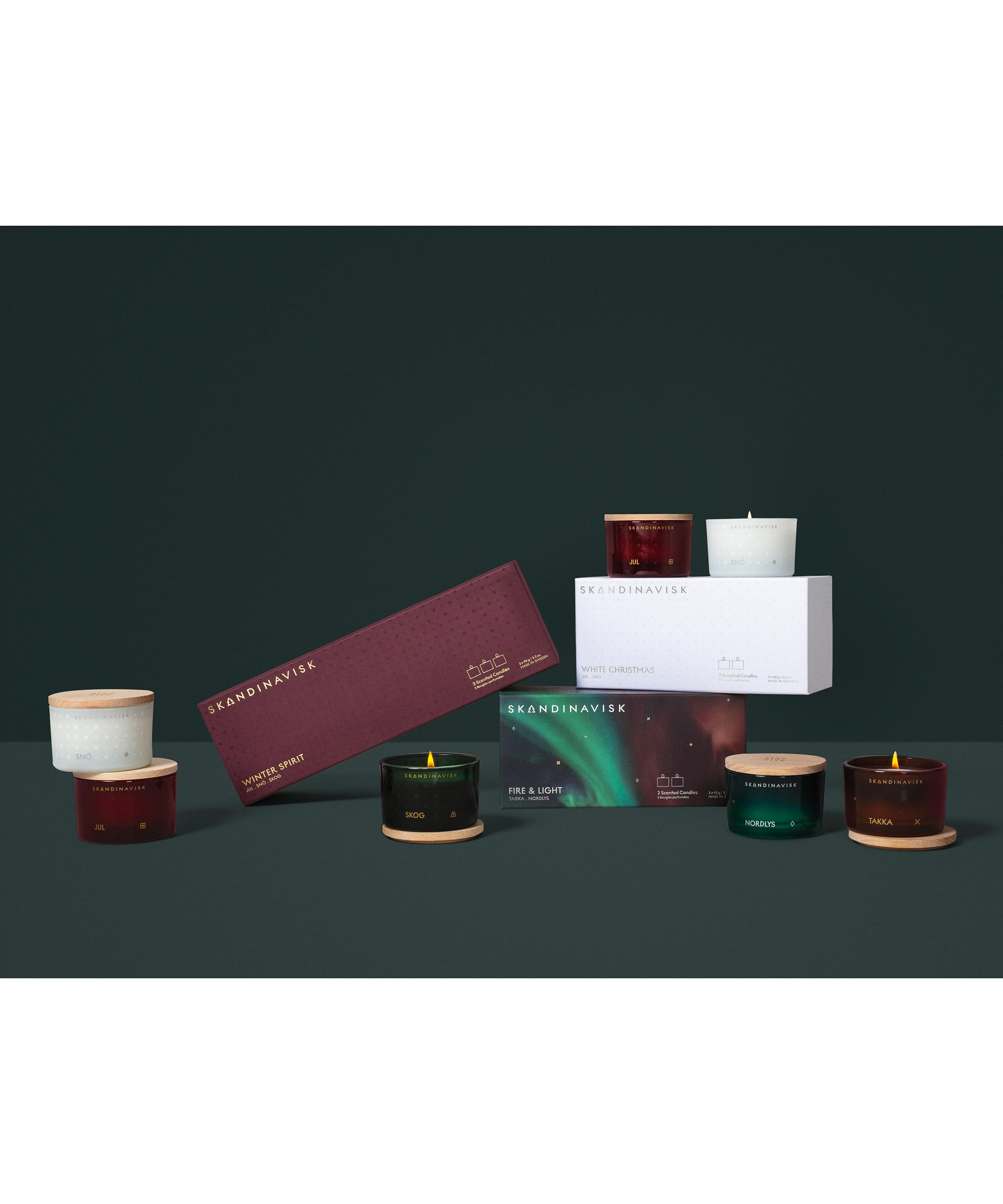 Skandinavisk - WHITE CHRISTMAS Mini Candle Gift Set image number 1