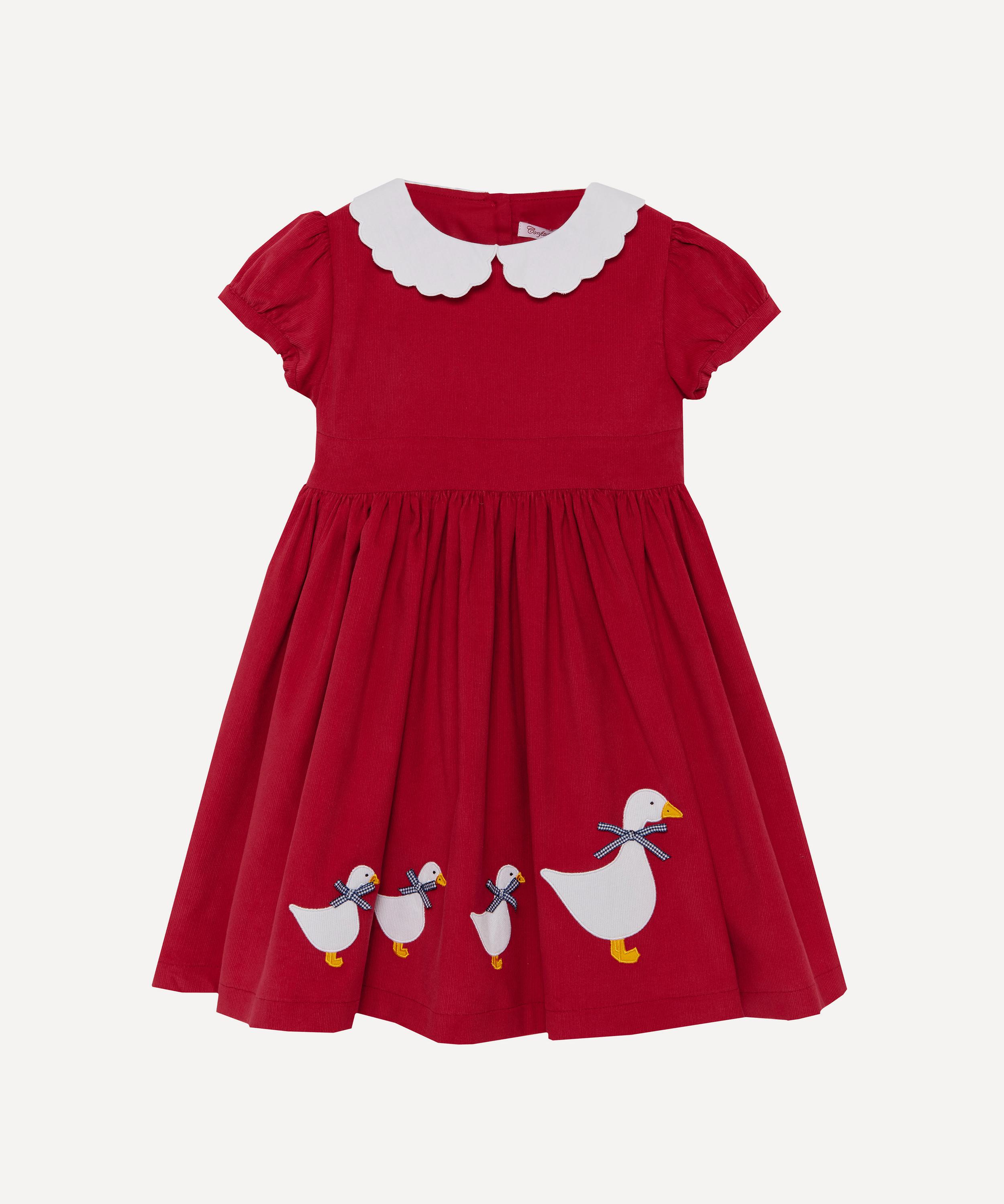 Trotters - Jemima Petal Collar Dress 6-11 Years