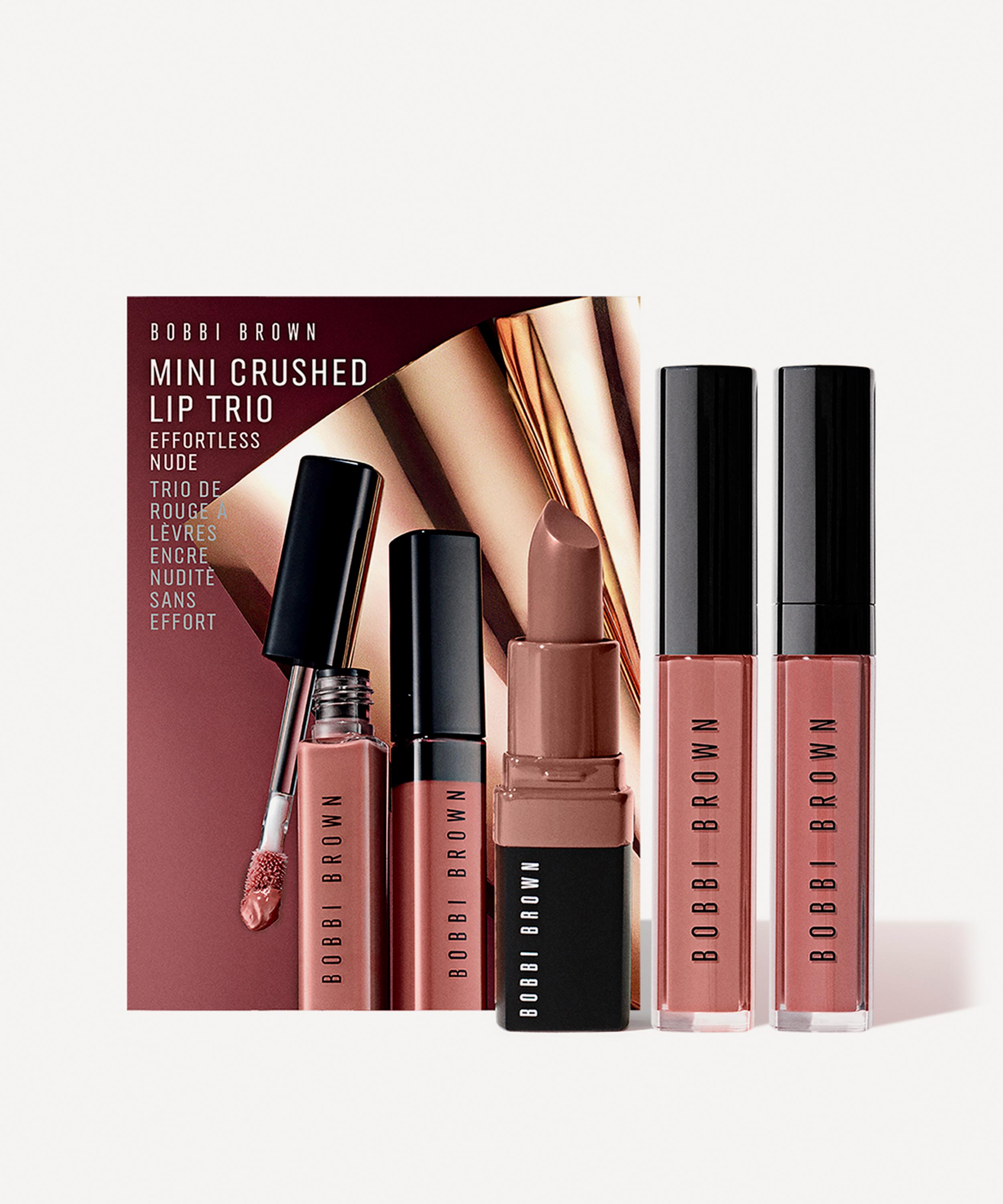Bobbi Brown - Mini Crushed Lip Trio in Effortless Nude image number 0
