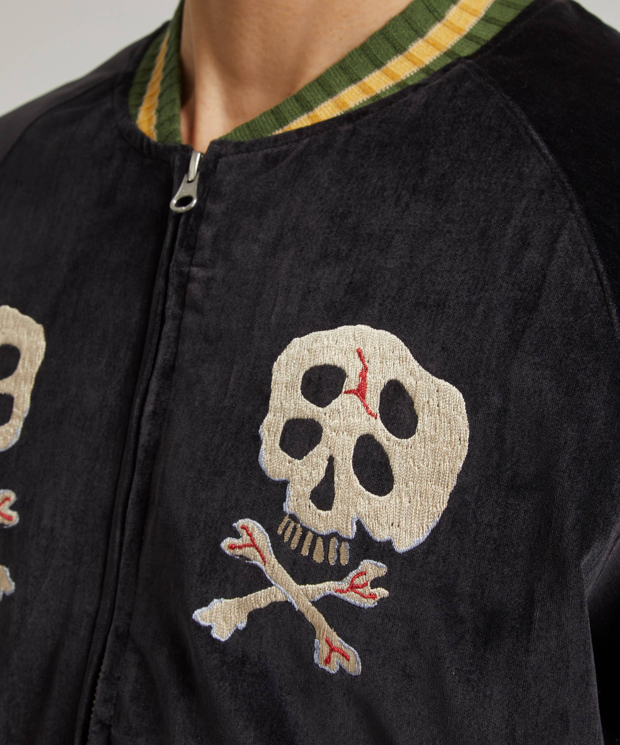 レビュー投稿で選べる特典 THREEFACE THREE SKULLS VIETNAM JAKET