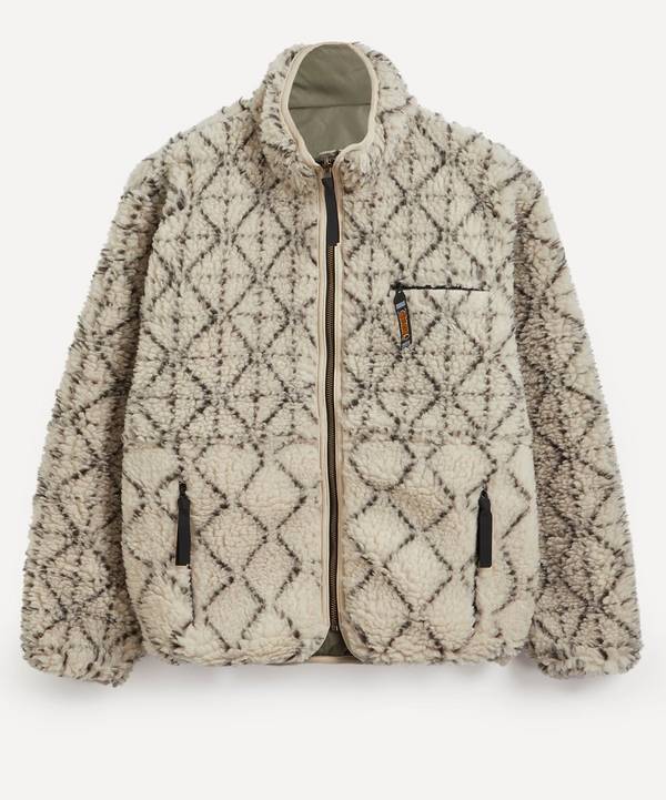 Kapital - Sashiko Boa Fleece Reversible Blouson Jacket