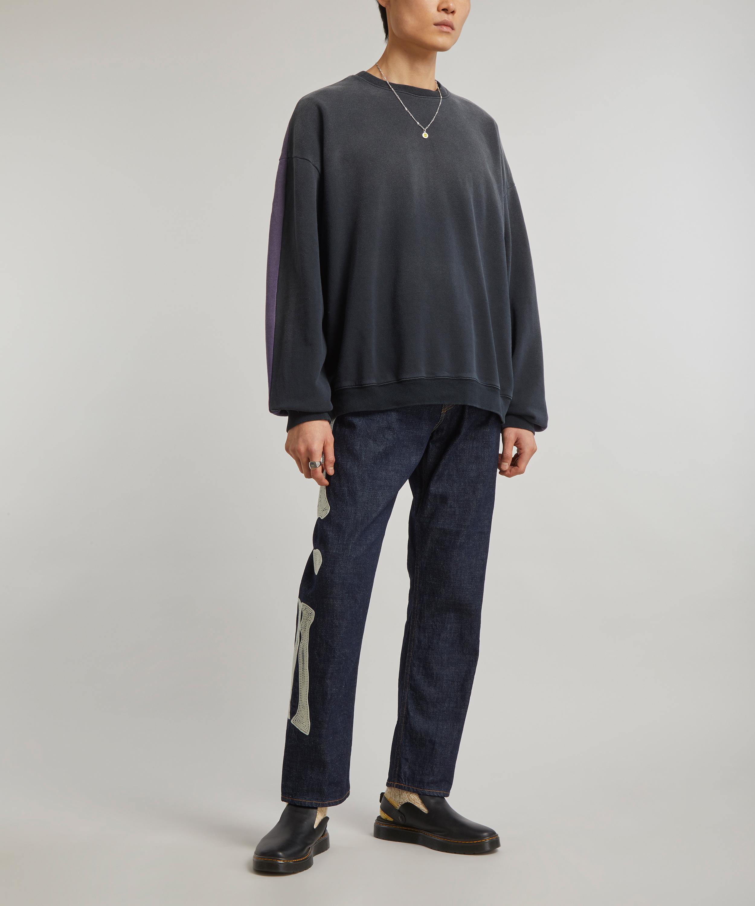 Kapital Remake Big Swt Bone Sweatshirt | Liberty