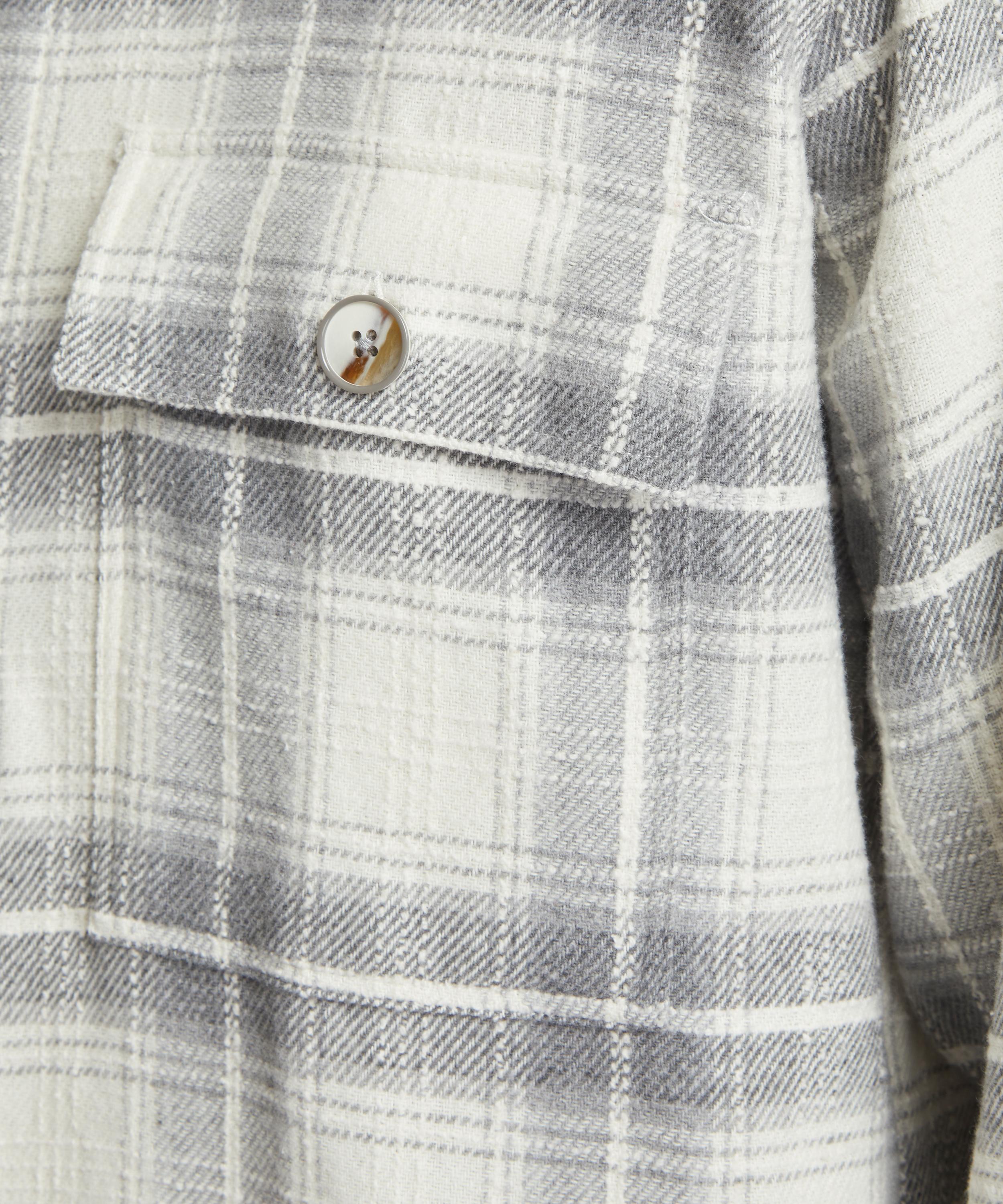 NN07 - Soren 5368 Checkered Overshirt image number 4