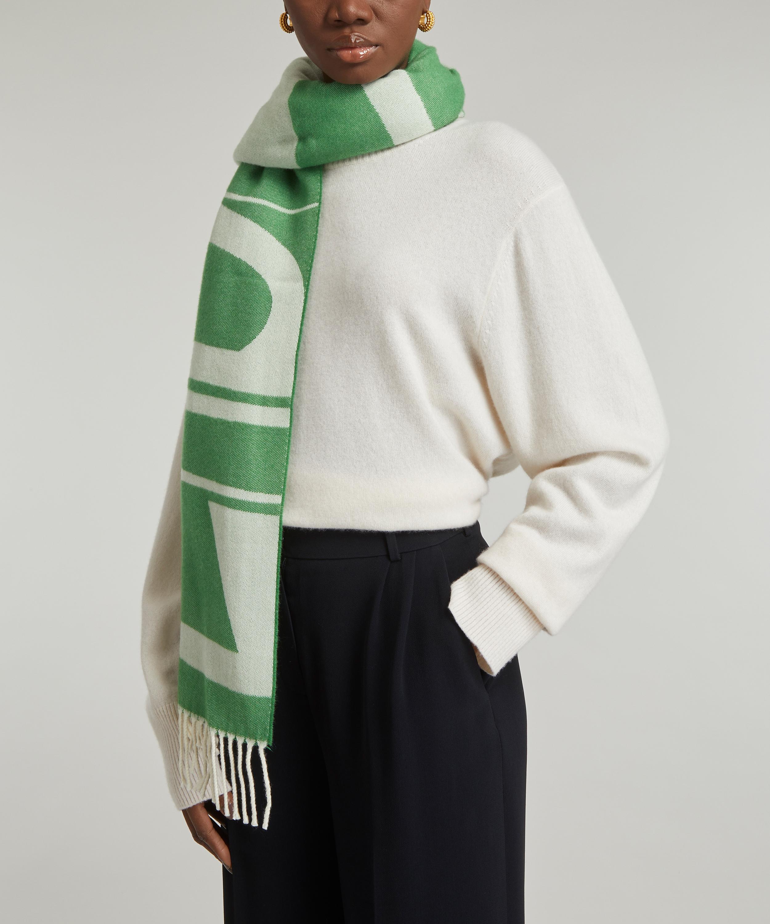 Liberty - Liberty Letters Jacquard Wool Scarf image number 0