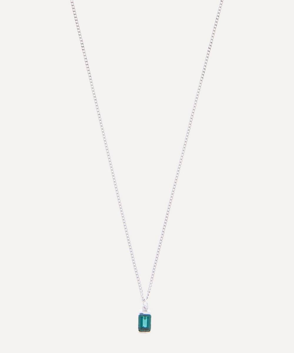 Miansai Sterling Silver Valor Quartz Pendant Necklace | Liberty