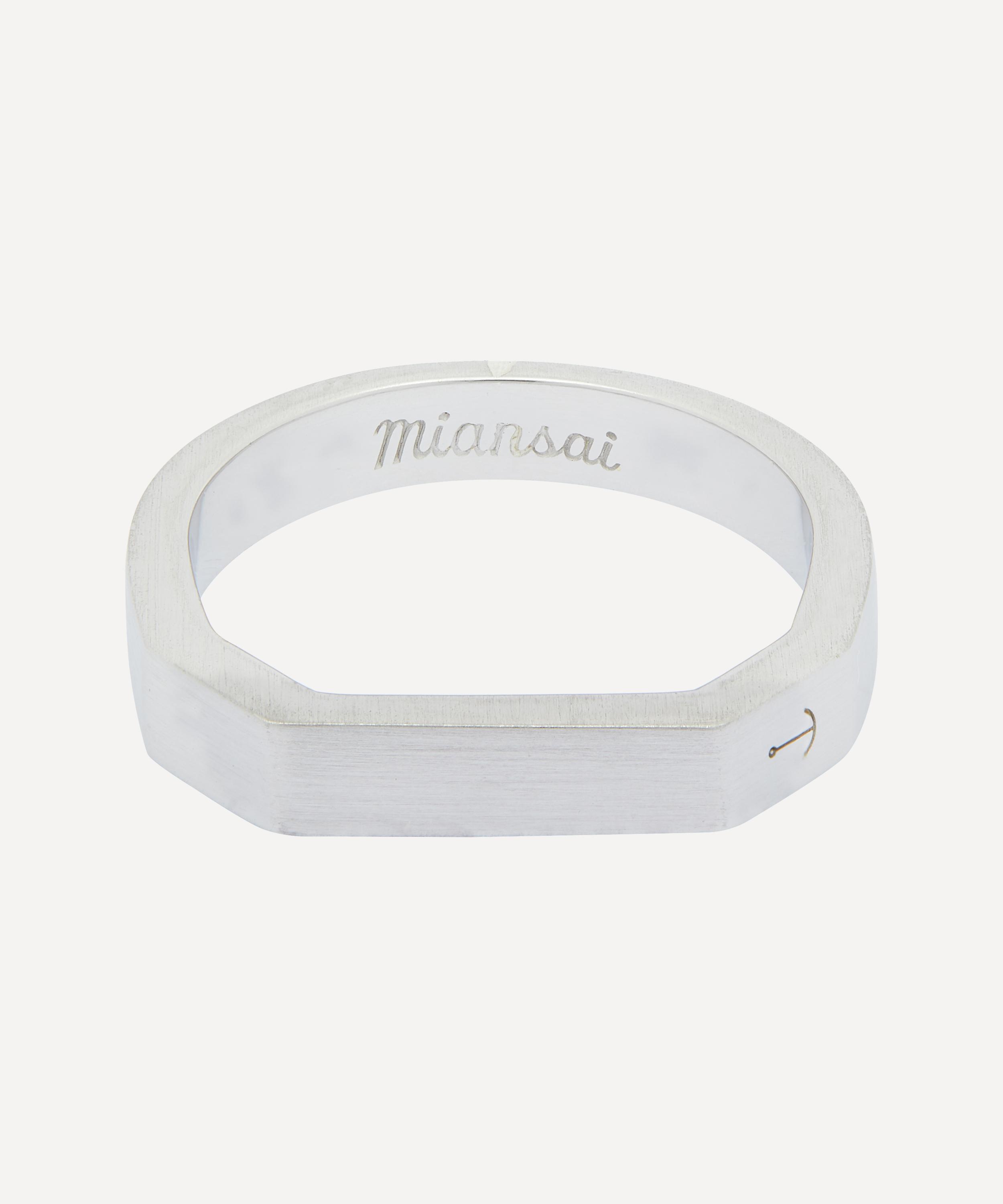 soxai ring matte silver size16-