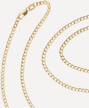 Miansai - 14ct Gold 2mm Cuban Chain Necklace image number 1