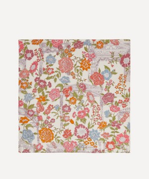 Liberty - Mary Medium Red Cotton Handkerchief image number 0