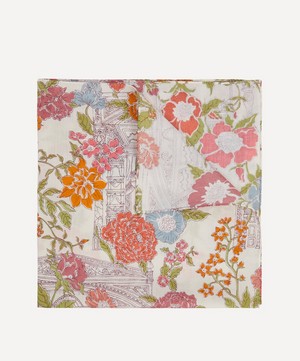 Liberty - Mary Medium Red Cotton Handkerchief image number 1