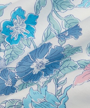 Liberty - Mary Medium Blue Cotton Handkerchief image number 2