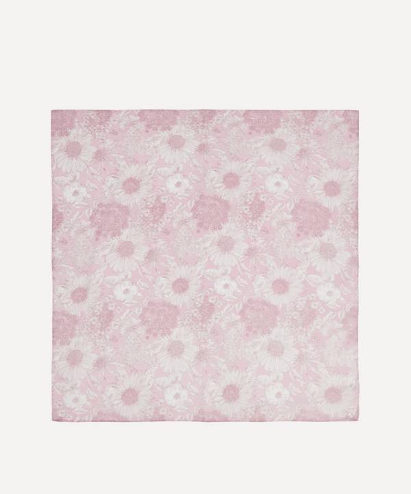 Liberty - Swim Dunclare Medium Pink Cotton Handkerchief