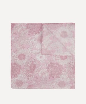 Liberty - Swim Dunclare Medium Pink Cotton Handkerchief image number 1