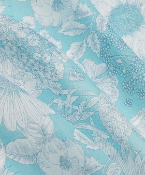 Liberty - Swim Dunclare Medium Blue Cotton Handkerchief image number 2