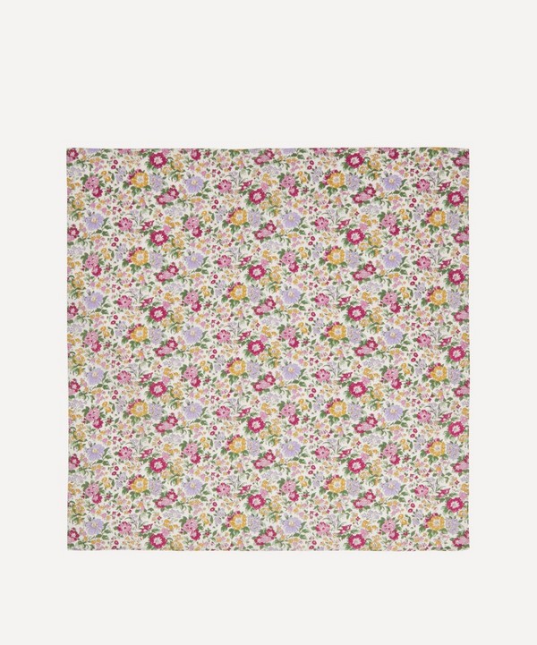 Liberty - Clare Rich Medium Pink Cotton Handkerchief image number null