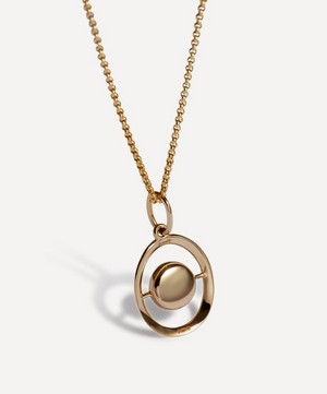 Annoushka - 14ct Gold Moonstone Birthstone Pendant Necklace image number 1