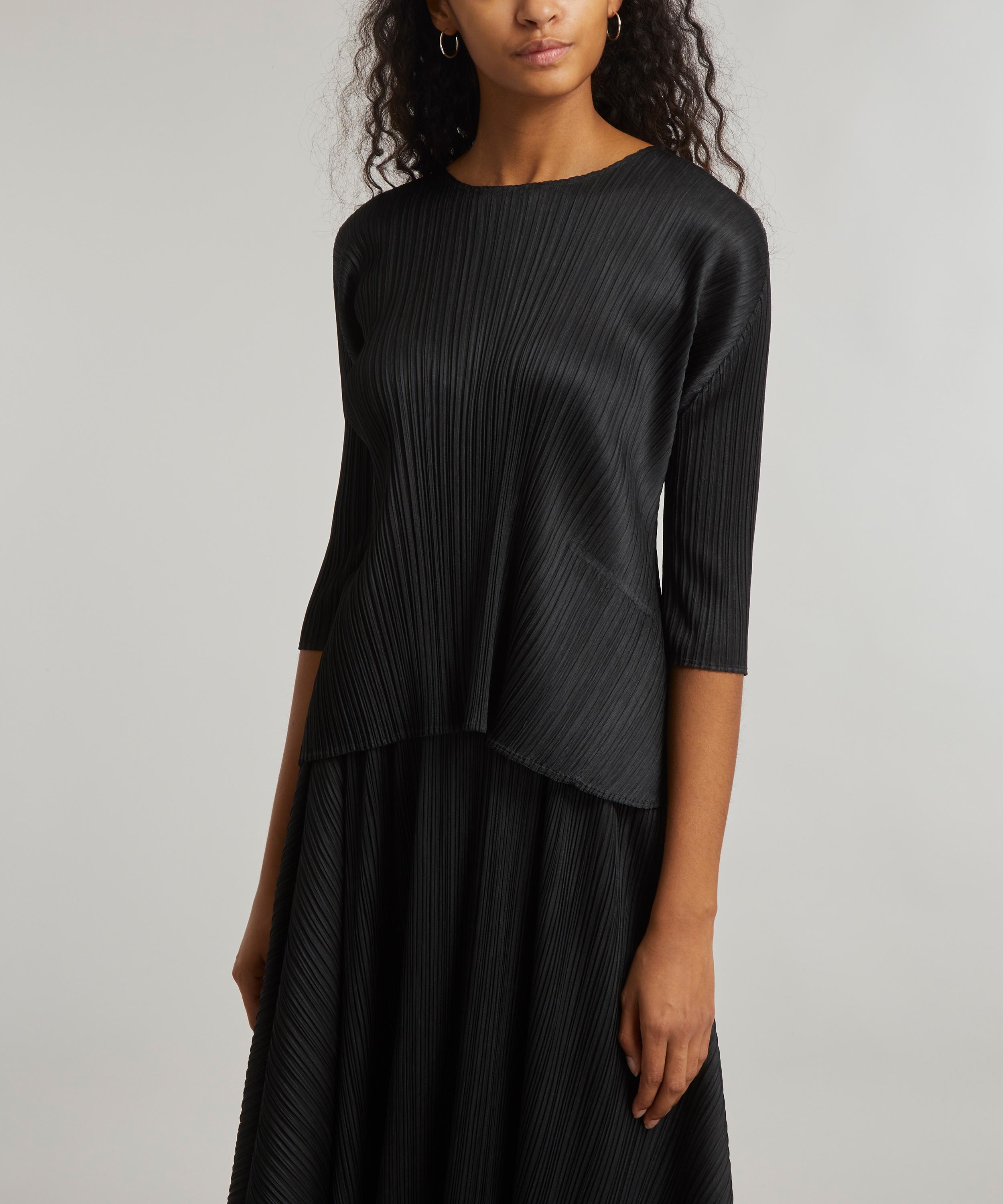 Pleats Please Issey Miyake - Luster Pleated Top image number 4