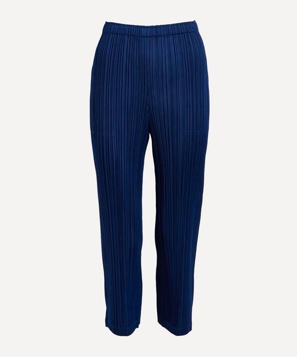 Pleats Please Issey Miyake - Monthly Colours September Pleated Straight Trousers image number 0