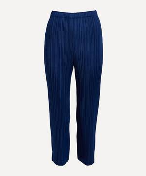 Monthly Colours September Pleated Straight Trousers