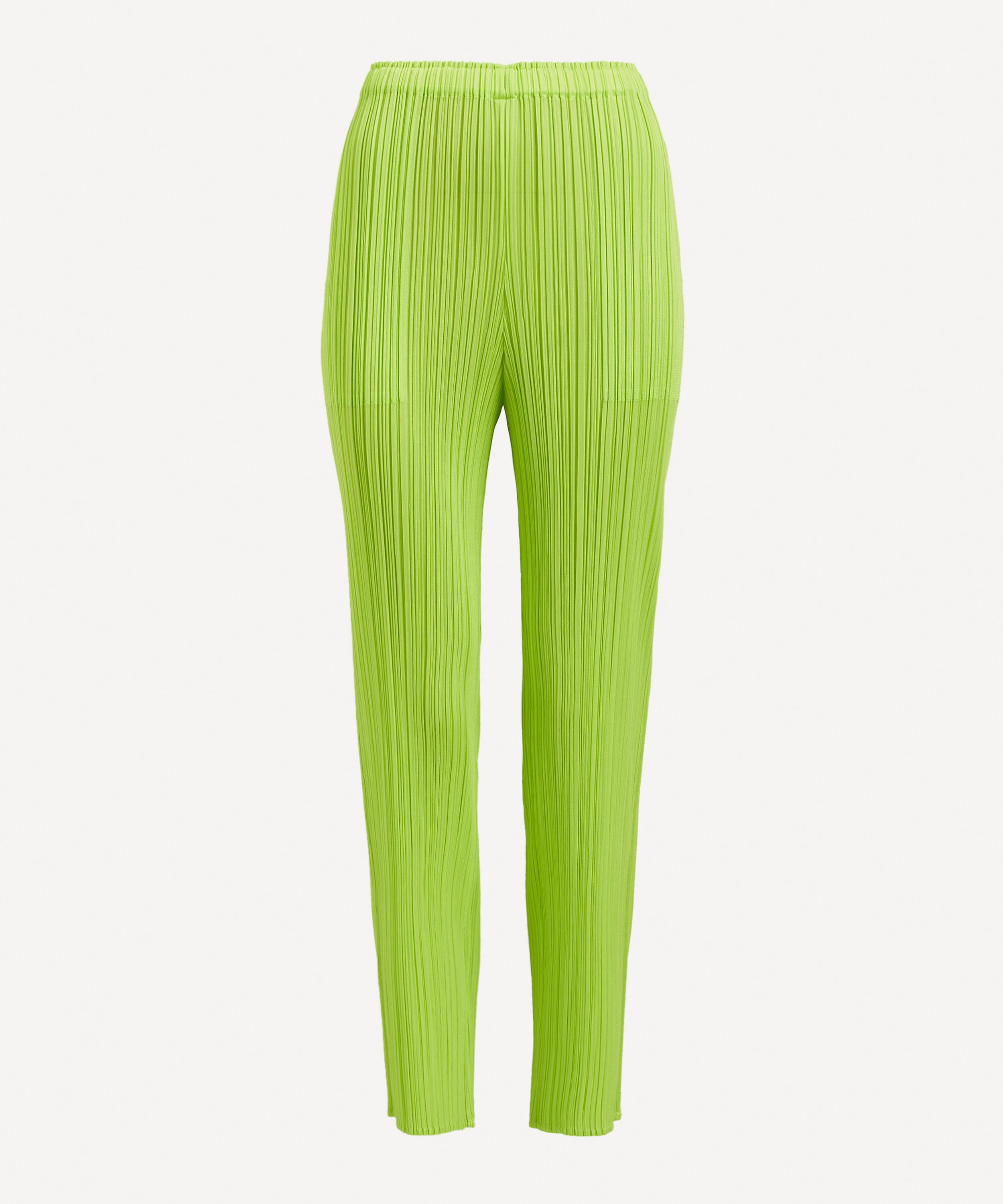 Pleats Please Issey Miyake Tapered-leg Trousers Review