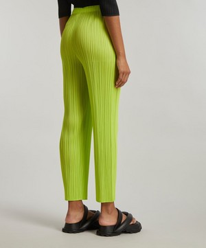 Pleats Please Issey Miyake - New Colourful Basics Pleated Trousers image number 3